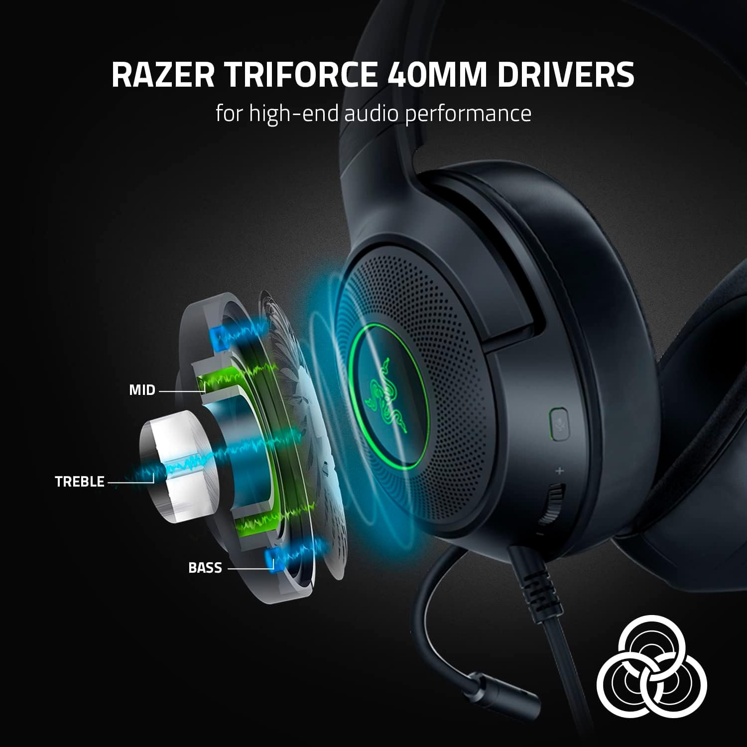 Razer Kraken V3 X Wired USB Ga - Gaming Accessories Razer ulasan dan harga
