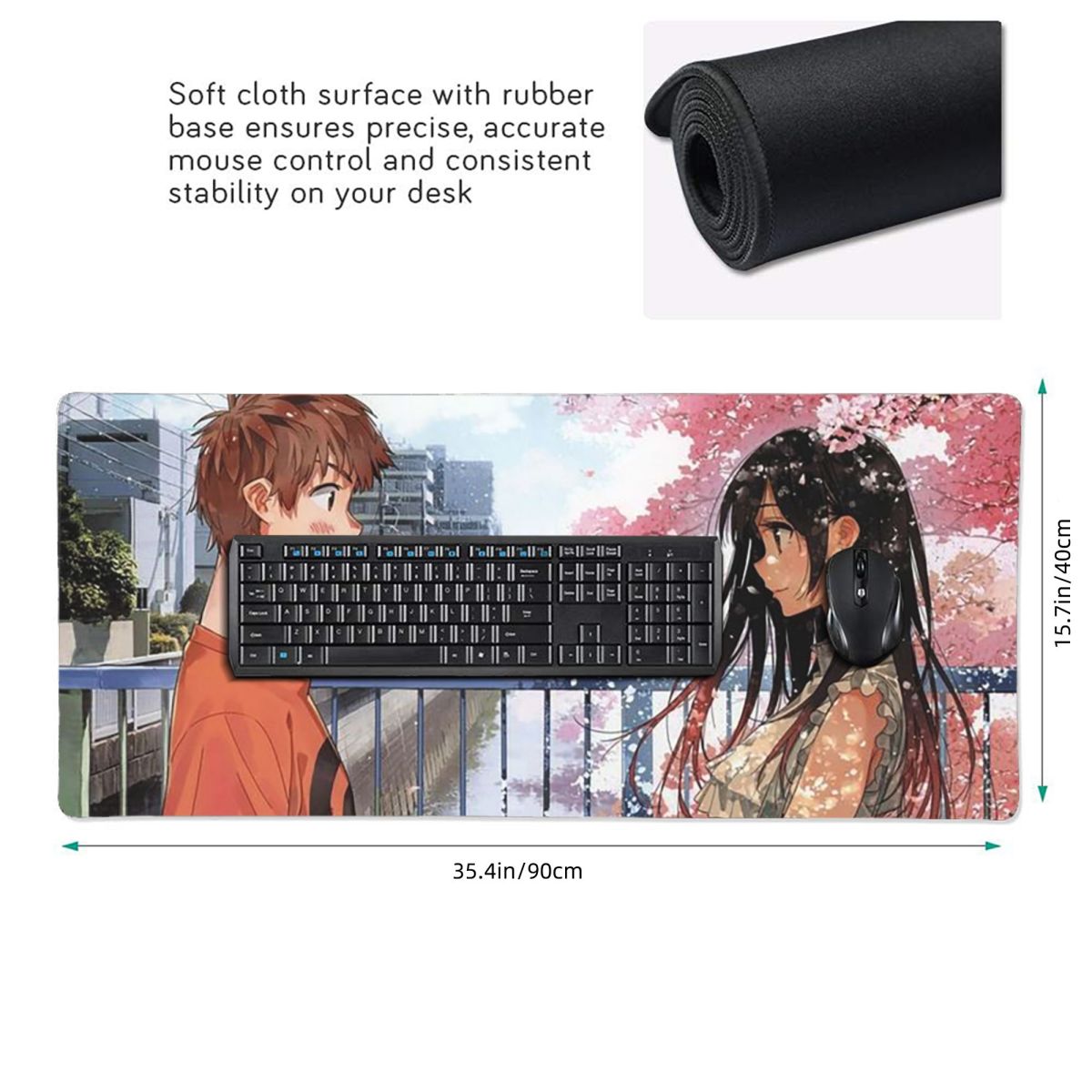 Anime Rent A Girlfriend Large  - Gaming Accessories Rent ulasan dan harga