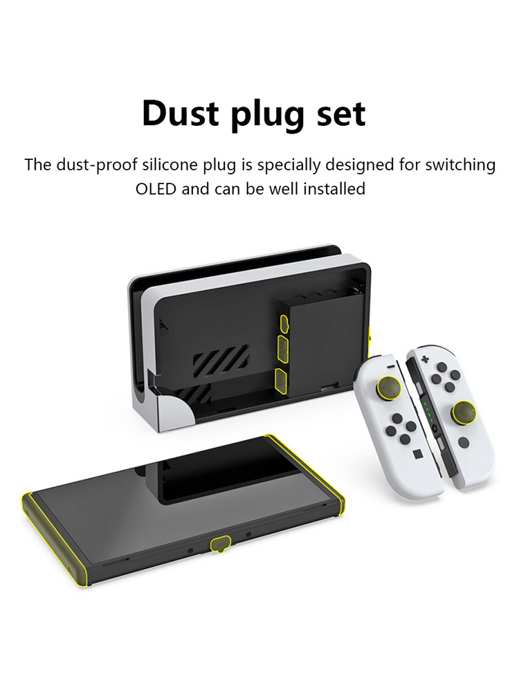 14 PCS/Set Dust Plug Silicone  - Gaming Accessories Nintendo ulasan dan harga