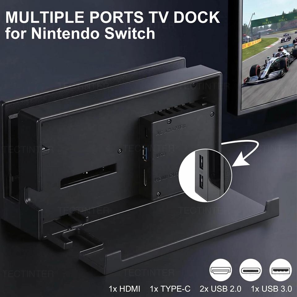 2 in 1 Charging TV Dock Statio - Gaming Accessories Nintendo ulasan dan harga