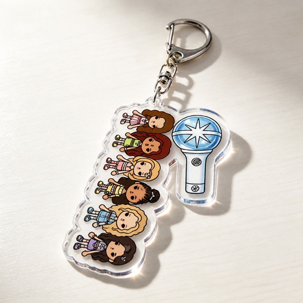 K-pop Katseye Keychain Accesso - Gaming Accessories Cute ulasan dan harga