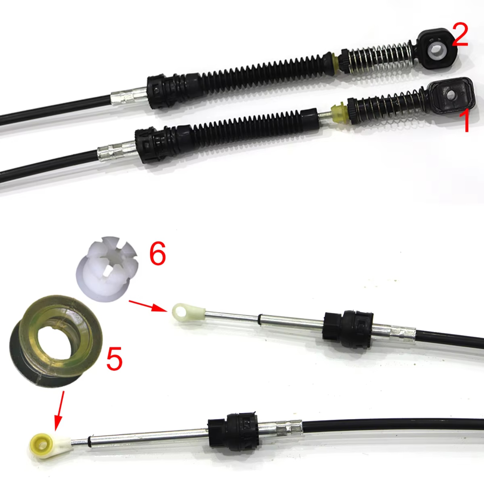 Manual Gear Shift Selector Lev - Sleeved Cable Kit ulasan dan harga