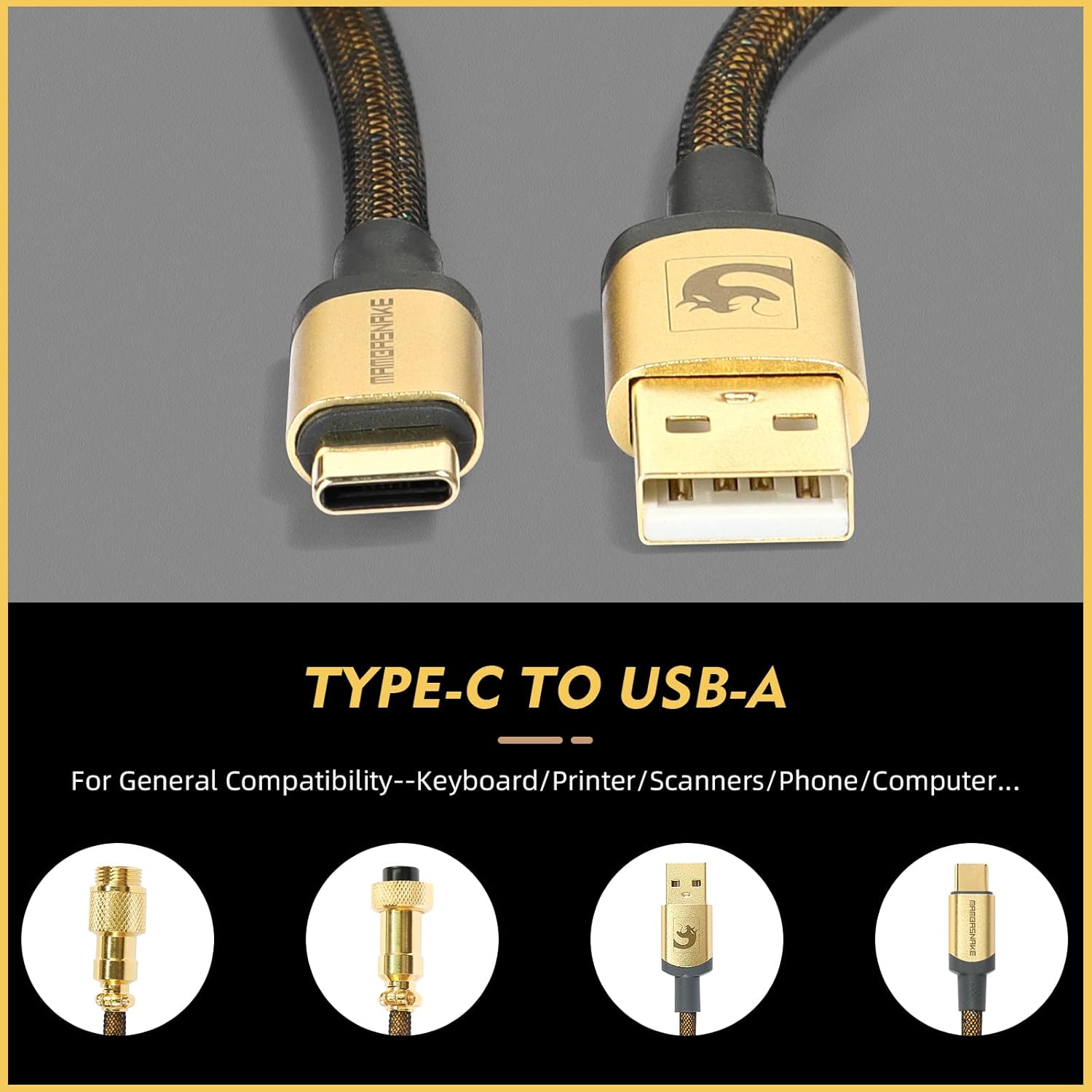ATTACK SHARK * MAMBASNAKE C03  - Sleeved Cable Kit ulasan dan harga