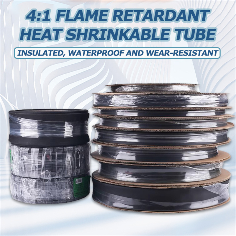 25/50/100M 4:1 Dual Wall Tubin - Sleeved Cable Kit ulasan dan harga