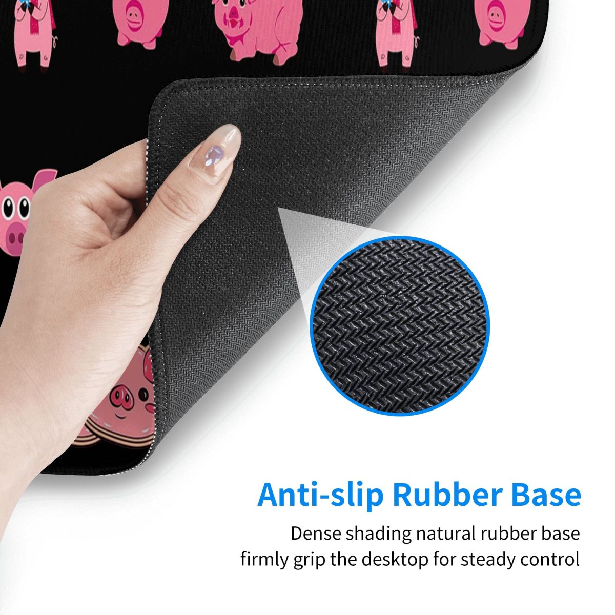 Large Mouse Pad National Pig D - Gaming Accessories Pack ulasan dan harga