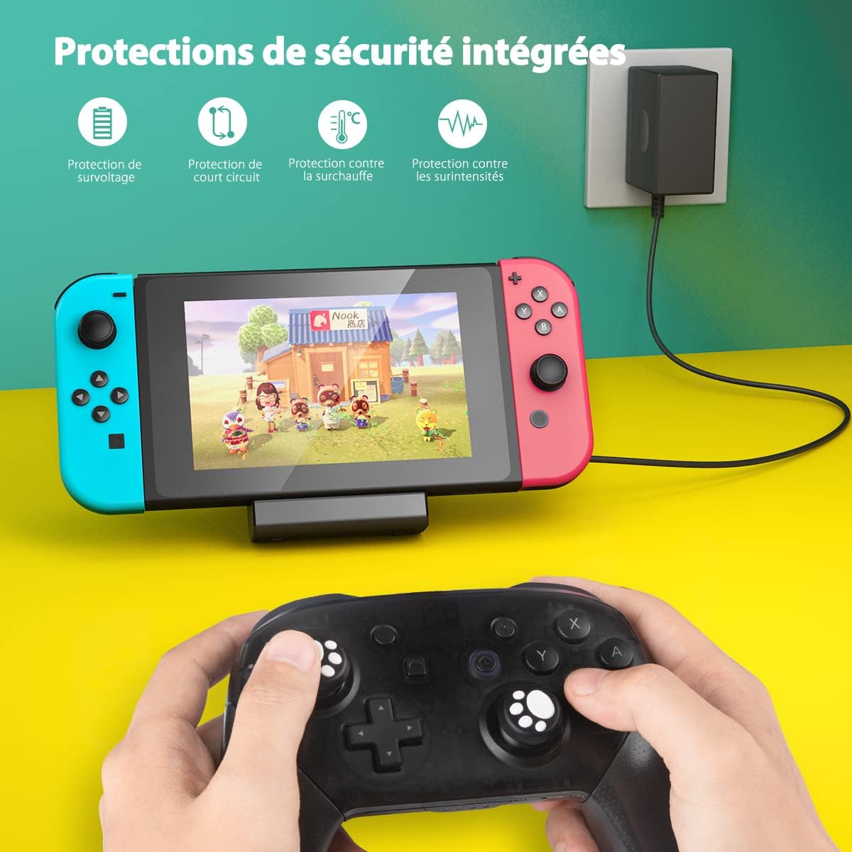 For Switch Dock for Switch Lit - Zelda Gaming Accessories ulasan dan harga