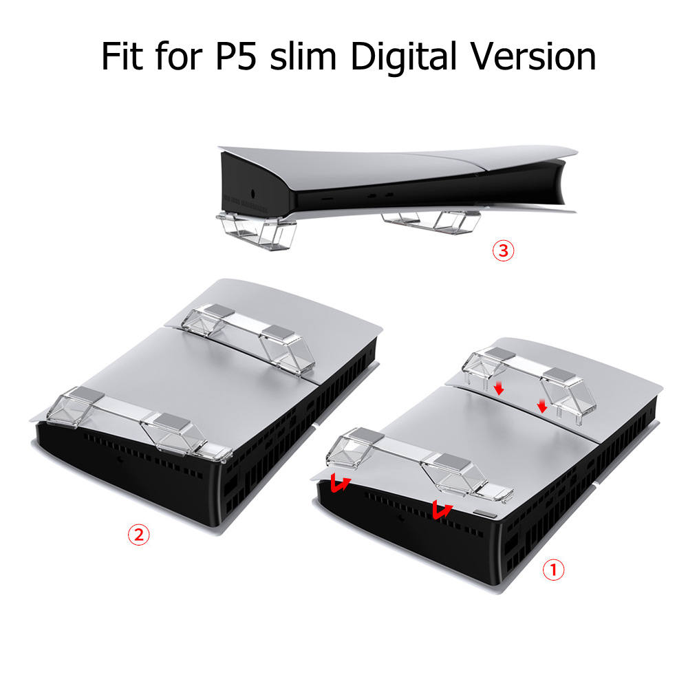 Horizontal Stand for PS5 Slim  - Gaming Accessories Mobile ulasan dan harga