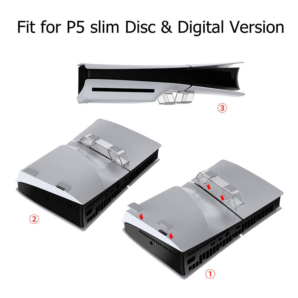 Horizontal Stand for PS5 Slim  - Gaming Accessories Mobile ulasan dan harga
