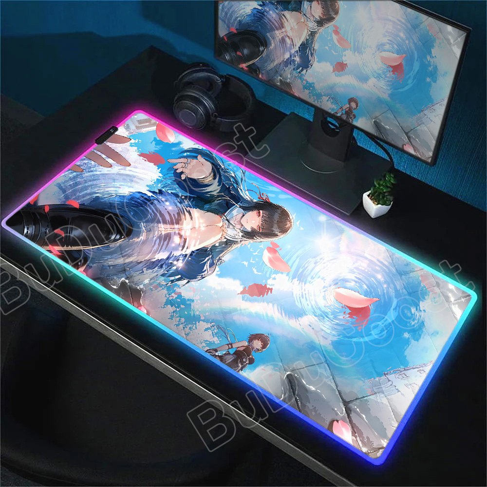 New RGB JK Girl Chisa Mouse Pa - Gaming Accessories Girls ulasan dan harga