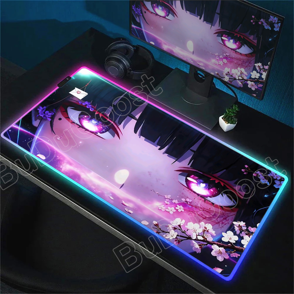 New RGB JK Girl Chisa Mouse Pa - Gaming Accessories Girls ulasan dan harga