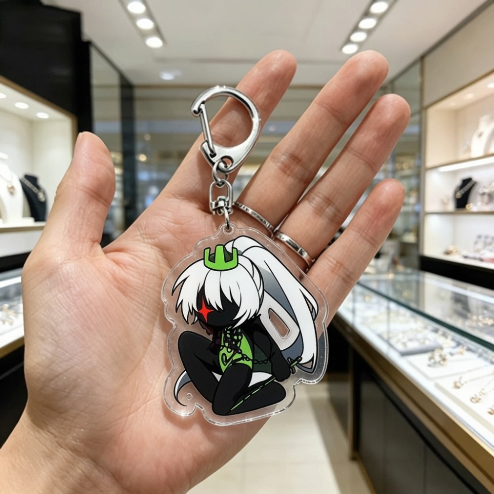 Cute Cartoon Chibi Keychains A - Gaming Accessories Cute ulasan dan harga