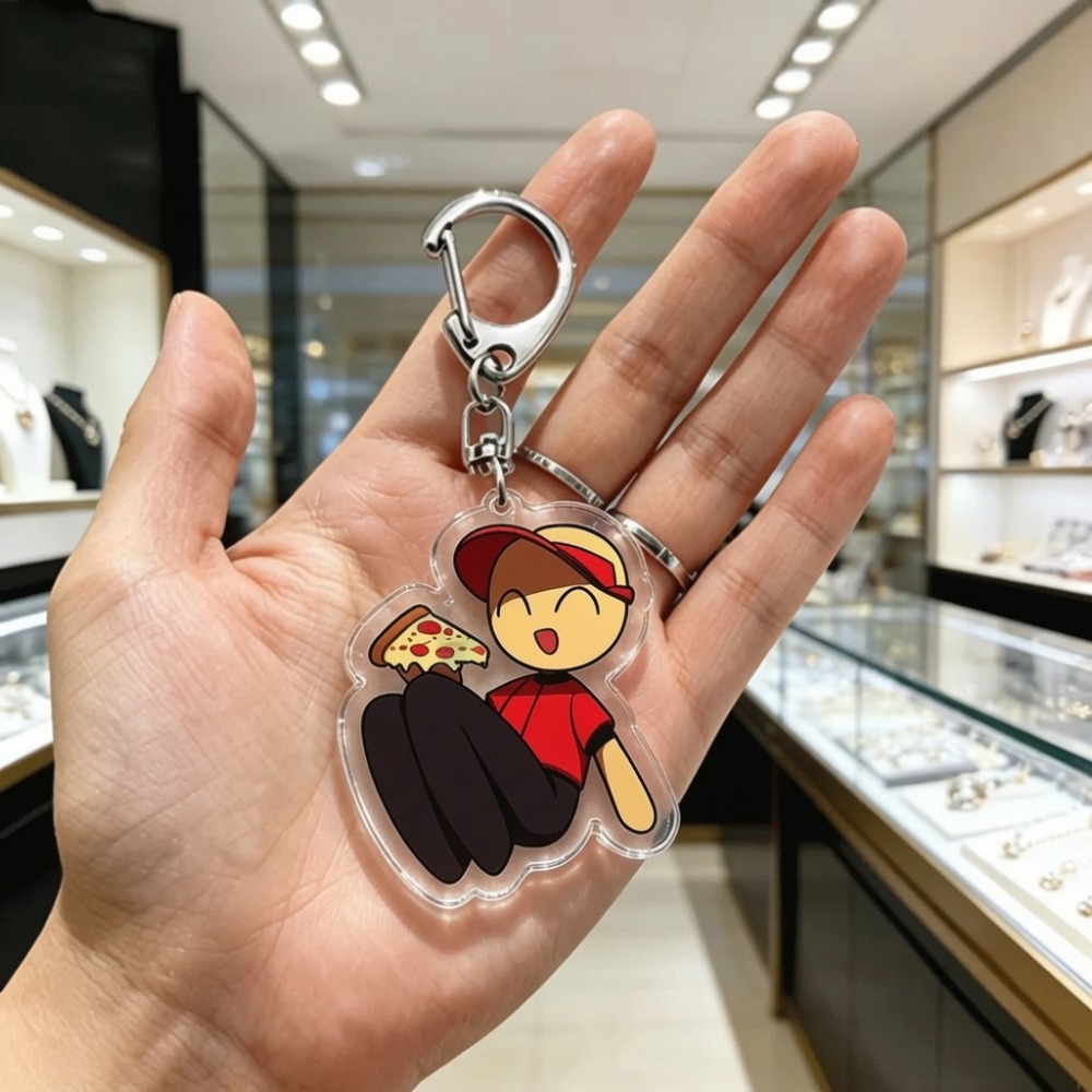 Cute Cartoon Chibi Keychains A - Gaming Accessories Cute ulasan dan harga