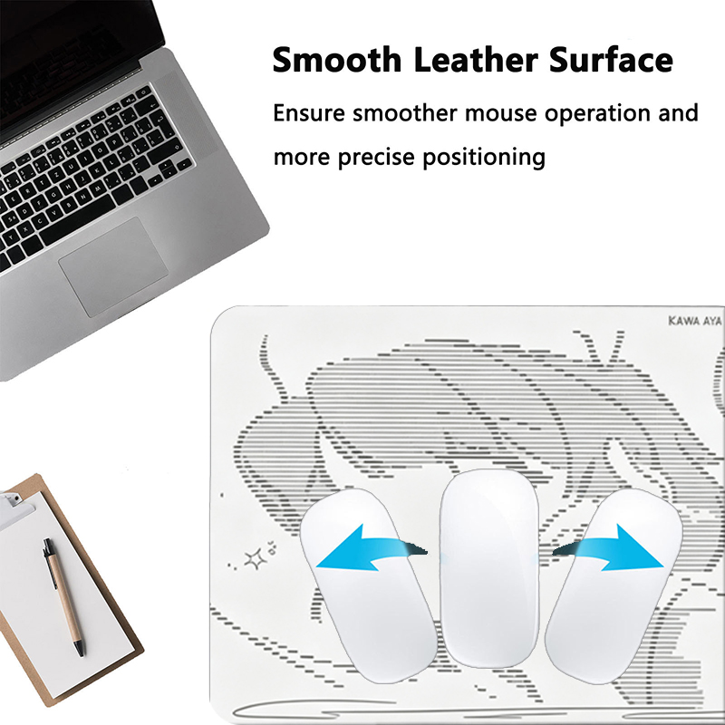 1Pcs Leather Mouse Pad Anime A - Gaming Accessories Girls ulasan dan harga
