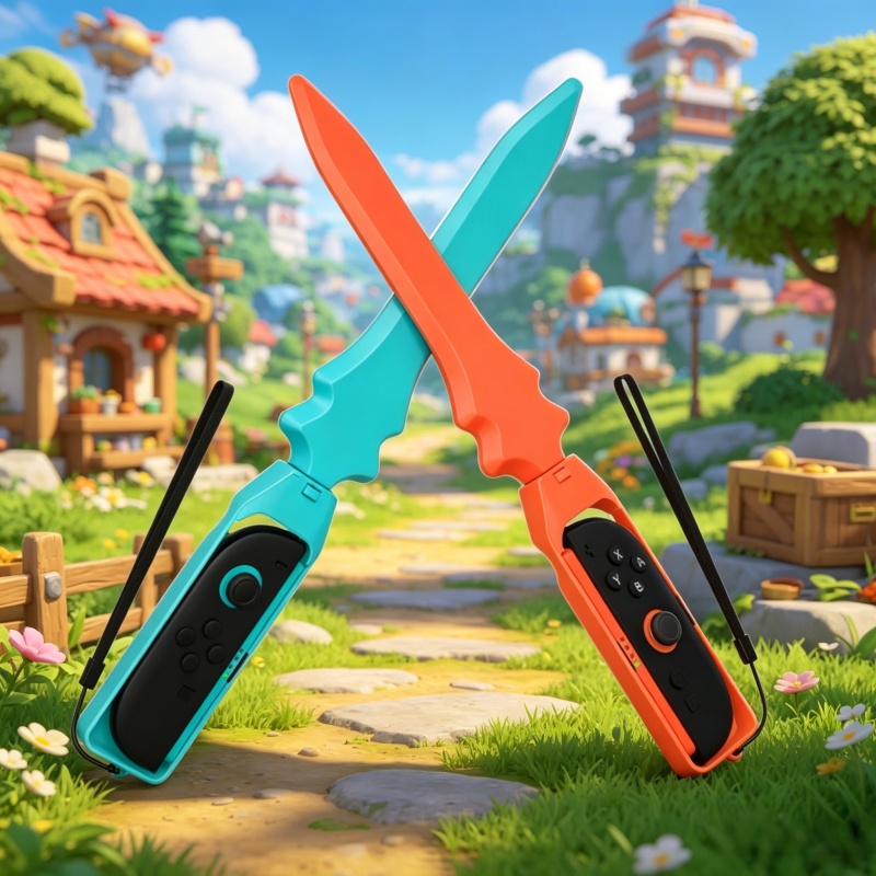 2 Pack Sword-Shaped Controller - Gaming Accessories Pack ulasan dan harga